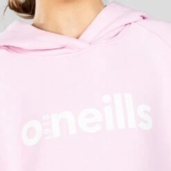 Kids' Emily Fleece Pullover Hoodie Pink -underwear Zone am3a0176