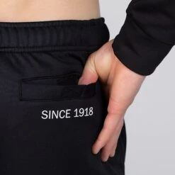 Men's Zack Fleece Shorts Black -underwear Zone am3a0277 1