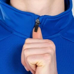 Men's Zack Half Zip Top Royal / Silver -underwear Zone am3a0296