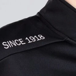 Men's Zack Half Zip Top Black / Silver -underwear Zone am3a0302