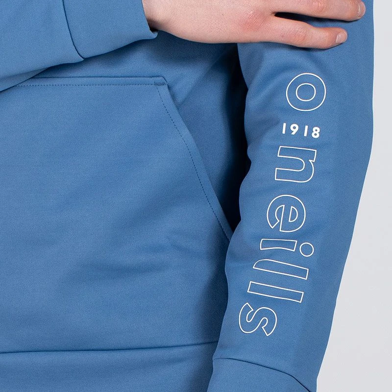 Men's Zack Technical Fleece Half Zip Top Blue / Silver 7 Men's Zack Technical Fleece Half Zip Top Blue / Silver - Image 7