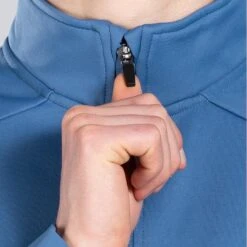 Men's Zack Technical Fleece Half Zip Top Blue / Silver 9 Men's Zack Technical Fleece Half Zip Top Blue / Silver -underwear Zone am3a0308