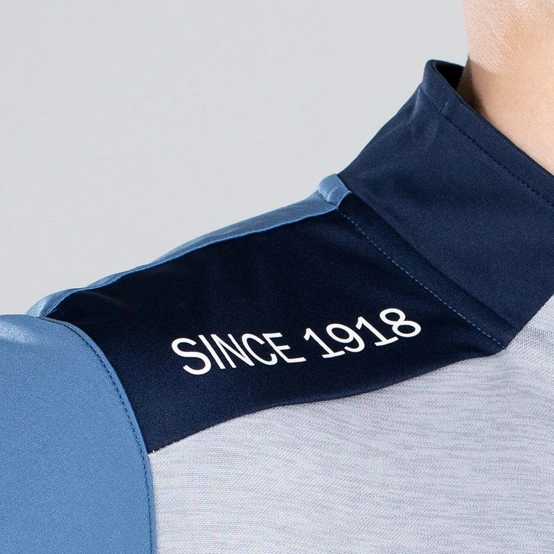 Men's Zack Half Zip Midlayer Top Silver / Blue / Marine 5 Men's Zack Half Zip Midlayer Top Silver / Blue / Marine - Image 5