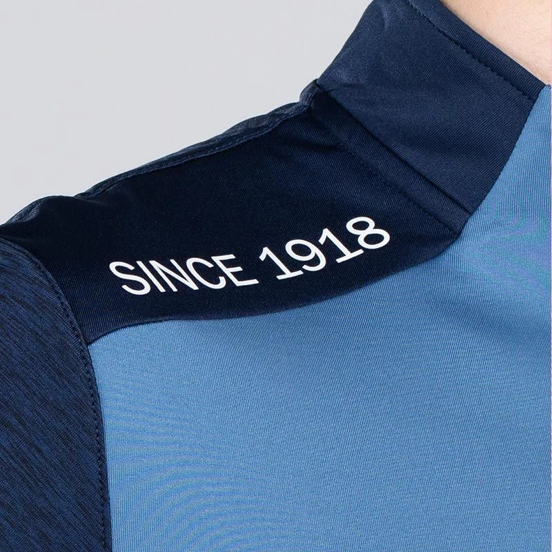 Men's Zack Brushed Half Zip Top Blue / Marine 5 Men's Zack Brushed Half Zip Top Blue / Marine - Image 5