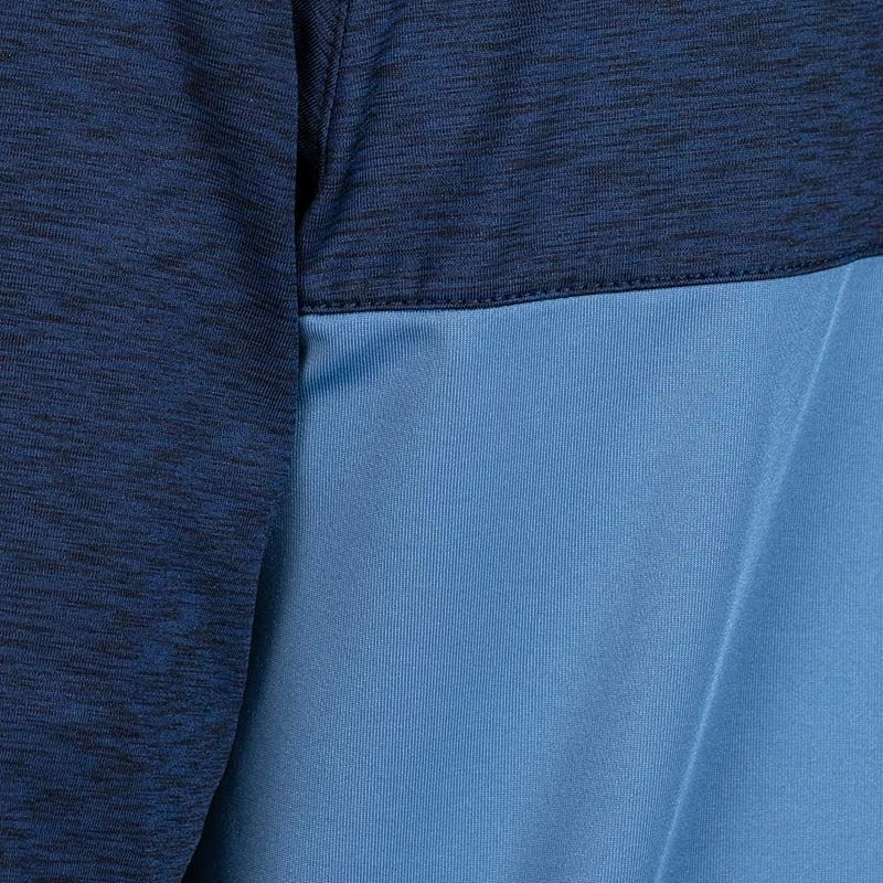 Men's Zack Brushed Half Zip Top Blue / Marine 7 Men's Zack Brushed Half Zip Top Blue / Marine - Image 7