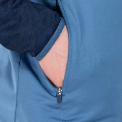 Men's Zack Brushed Half Zip Top Blue / Marine 12 Men's Zack Brushed Half Zip Top Blue / Marine -underwear Zone am3a0333