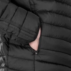 Men's Peru Hooded Padded Jacket Black -underwear Zone am3a0360