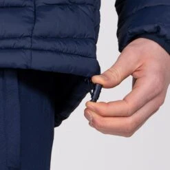 Men's Peru Hooded Padded Jacket Marine -underwear Zone am3a0364 1