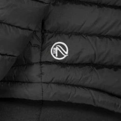 Men's Peru Hooded Padded Jacket Black -underwear Zone am3a0365