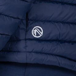 Men's Peru Hooded Padded Jacket Marine -underwear Zone am3a0365 1