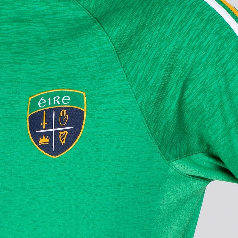 Men's Ohio Éire Brushed Half Zip Top Green / Marine / Amber 4 Men's Ohio Éire Brushed Half Zip Top Green / Marine / Amber - Image 4