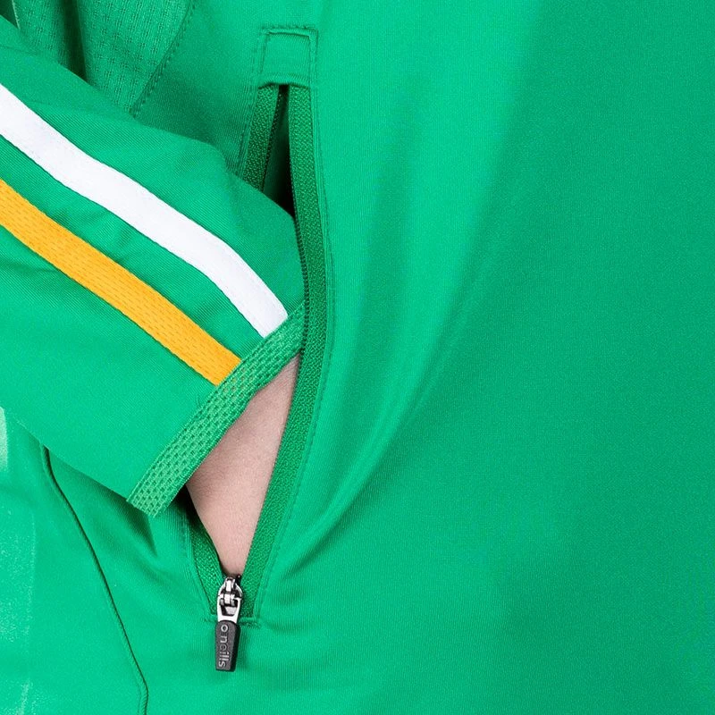 Men's Ohio Éire Brushed Half Zip Top Green / Marine / Amber 6 Men's Ohio Éire Brushed Half Zip Top Green / Marine / Amber - Image 6