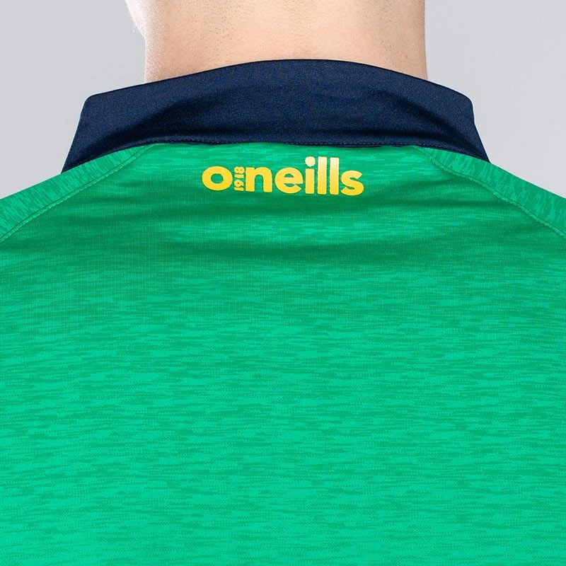 Men's Ohio Éire Brushed Half Zip Top Green / Marine / Amber 7 Men's Ohio Éire Brushed Half Zip Top Green / Marine / Amber - Image 7