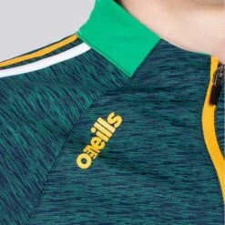 Men's Ohio Éire Brushed Half Zip Top Marine / Green / Amber -underwear Zone am3a0396