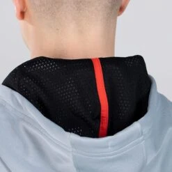 Men's Cody Hybrid Pullover Hoodie Grey / Black / Red -underwear Zone am3a0420