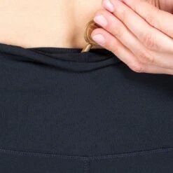 Women's Freya 7/8 Leggings Black / Rose Gold -underwear Zone am3a0722