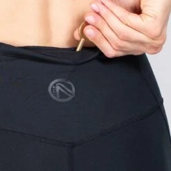 Women's Anya 7/8 Length Leggings Black -underwear Zone am3a0738