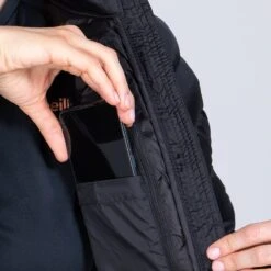 Women's Bernie Padded Jacket Black -underwear Zone am3a0781