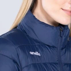 Women's Bernie Padded Jacket Marine -underwear Zone am3a0788