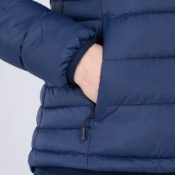 Women's Bernie Padded Jacket Marine -underwear Zone am3a0790