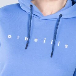 Women's Carrie Fleece Pullover Hoodie Blue / Marine / White -underwear Zone am3a0845