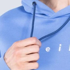 Women's Carrie Fleece Pullover Hoodie Blue / Marine / White -underwear Zone am3a0846 2