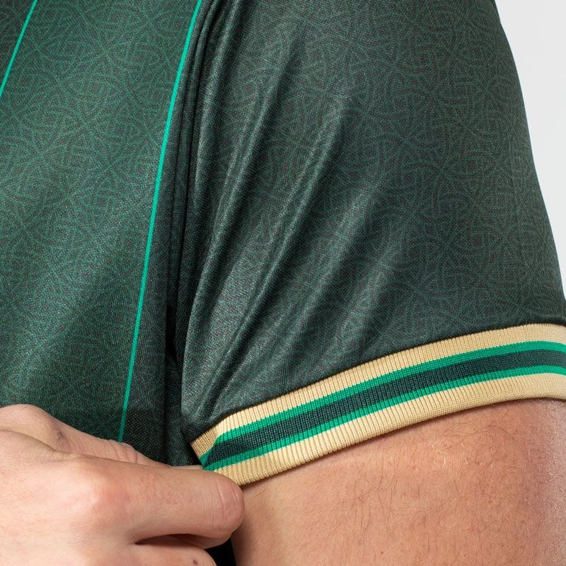 Men's Ireland Premier Player Fit Jersey Green / Gold 5 Men's Ireland Premier Player Fit Jersey Green / Gold - Image 5
