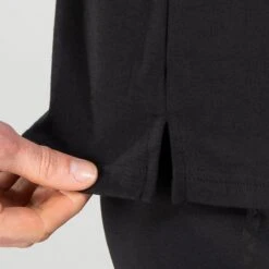 Men's Pima Cotton Polo Shirt Black -underwear Zone am3a1621