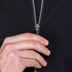 Men's Idaho Soft Shell Full Zip Jacket Black -underwear Zone am3a1623