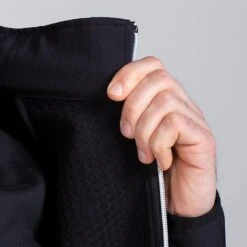 Men's Idaho Soft Shell Full Zip Jacket Black -underwear Zone am3a1628