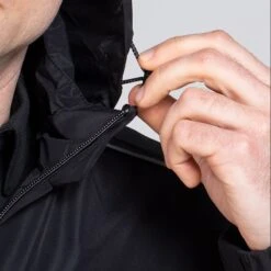 Men's Dalton Rain Jacket Black -underwear Zone am3a1629