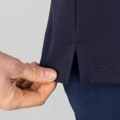 Men's Pima Cotton Polo Shirt Marine -underwear Zone am3a1663