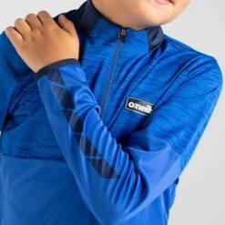 Kids' Cody Half Zip Midlayer Top Royal / Marine -underwear Zone am3a3895 1