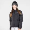 Kids' Selena Boxy Puffer Jacket Black / Gold