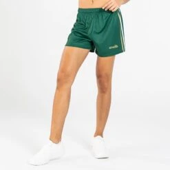Women's Mourne Shorts Green / Gold / White