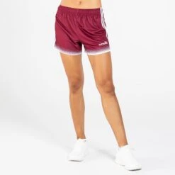 Women's Nelson Shorts Maroon / White