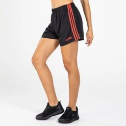 Women's Mourne Shorts Black / Red -underwear Zone am3a8705 1