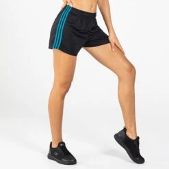 Women's Madison Mourne Shorts Black / Peacock Blue -underwear Zone am3a8792