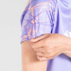 Kids' Roxane T-Shirt Purple / Orange / White -underwear Zone am3a9696