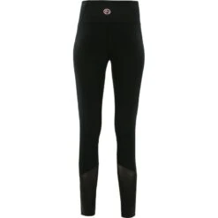 Women's Anya 7/8 Length Leggings Black / Pink -underwear Zone anya176 7 8 leggings 25 blk nectar pink 3