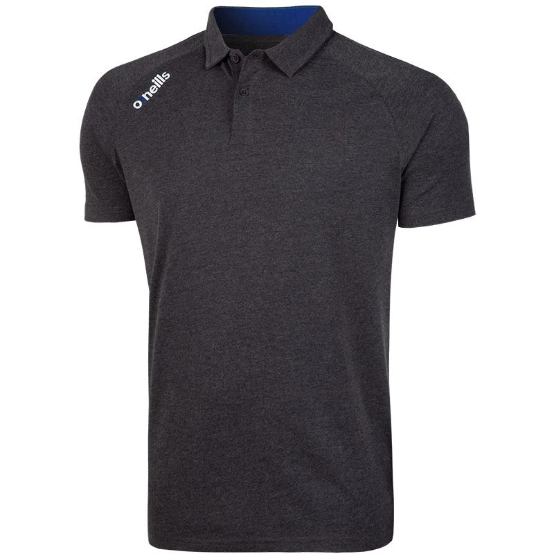 Kids' Aspen Polo Marl Black / Royal 1 Kids' Aspen Polo Marl Black / Royal