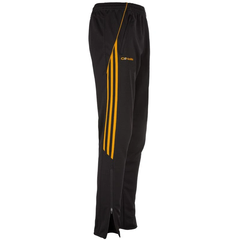 Men's Aston Squad Skinny Pant Black / Amber 1 Men's Aston Squad Skinny Pant Black / Amber