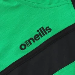 Kids' Auckland Brushed Half Zip Top Green / Black -underwear Zone auckland 122 hz brush top mel tl emer blk 2s 3