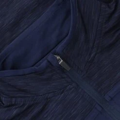 Men's Auckland Brushed Half Zip Top Marine -underwear Zone auckland 122 hz brush top mel tl mar mar 2s 21 4