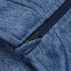 Kids' Auckland Squad Half Zip Top Marl Marine / Marine -underwear Zone auckland 30 hz squad top in marl marine 5 1