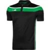 Kids' Auckland Polo Shirt Black / Emerald / White