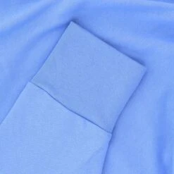 Women's Avelina Cropped Hooded Top Blue -underwear Zone avelina 281 flc crop hoodie cornflower 5