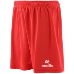 Kids' Aztec Soccer Shorts Red