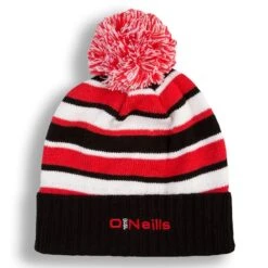 Kids' Beacon Bobble Hats Black / Red / White