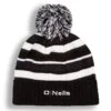 Kids' Beacon Bobble Hats Black / White